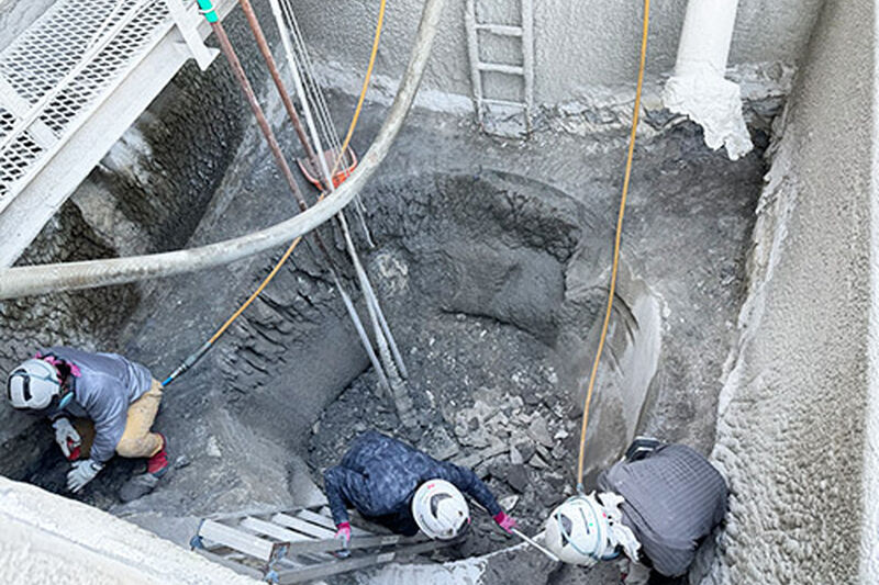 ③撤去作業