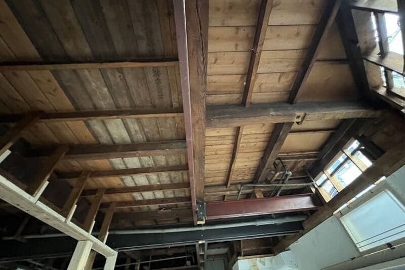 Check the ceiling